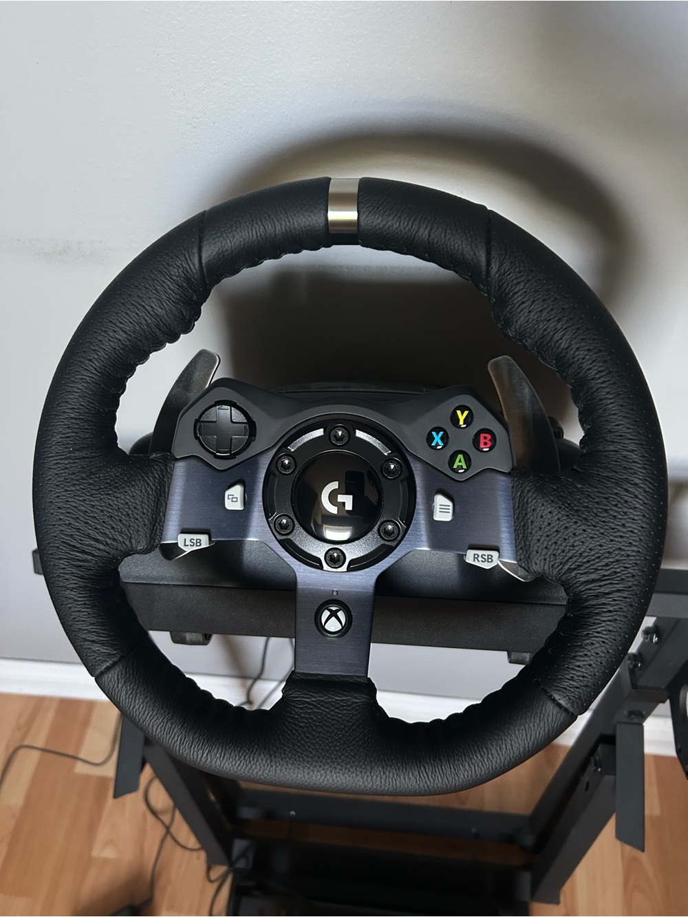 Logitech G920 Steering Wheel, Pedals + Steering Wheel Stand with Shifter Mount
